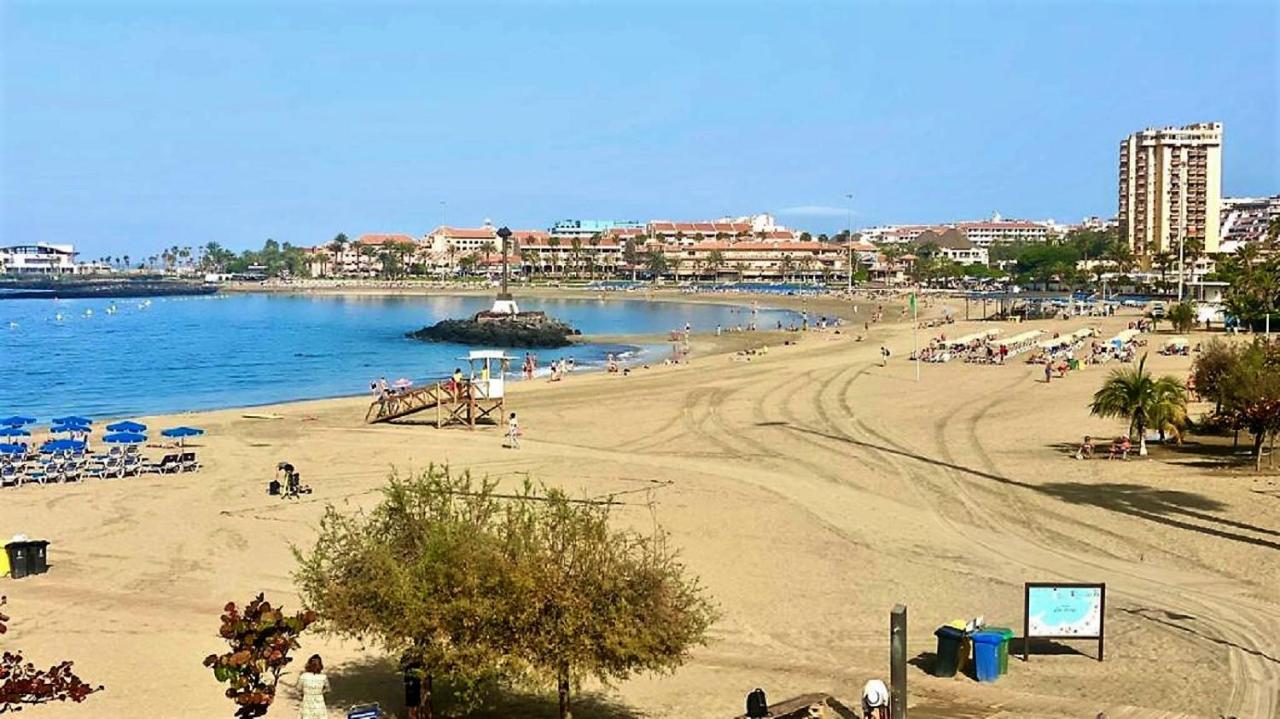 Beach And Pool In Playa De Las Americas Lägenhet Exteriör bild